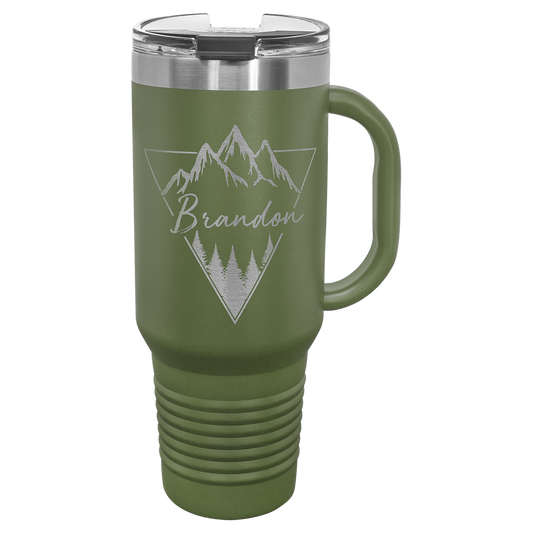 Premium Engraved 40 oz. Tumbler