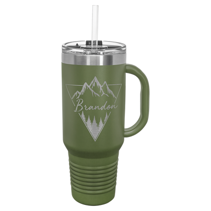 Premium Engraved 40 oz. Tumbler